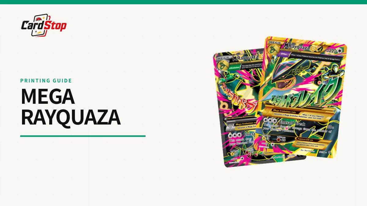 Mega Rayquaza Card Value & Printing Guide